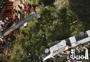 36 قتيلا في أسوء حادث فى اوروبا لحافلة ركاب بإيطاليا