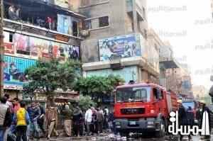 السيطرة على حريق بمنطقة الحاج حسن السياحية بأسوان