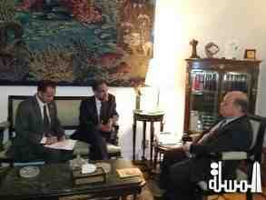 وزير الثقافة يبحث مع سفيرى لبنان والهند سبل التعاون المشترك مع مصر