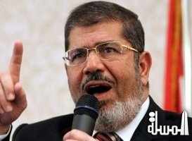 حبس مرسي 4 أيام على ذمة التحقيق فى وقائع الاعتداء على السلطة القضائية