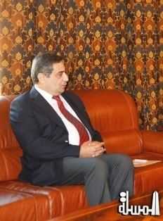 زيدان يلتقى مع السفير الاردنى لبحث سبل تعزيز العلاقات بين البلدين