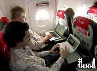 الطيران الامريكى يسمح باستخدام الاجهزة الالكترونية اثناء الرحلات الجوية