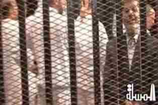 الداخلية : مرسى بالحجز الوقائى وسيتم نقله لزنزانته خلال 10 أيام