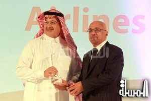 الخطوط السعودية تفوز بجائزة أفضل شركة طيران بالشرق الاوسط