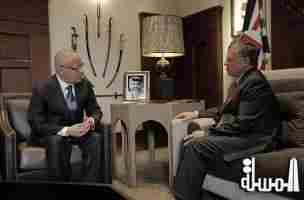 زيدان يبحث مع الملك عبدالله التعاون المشترك بين ليبيا والاردن