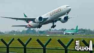 طيران الإمارات تضاعف رحلاتها لإيرلندا سبتمبر المقبل