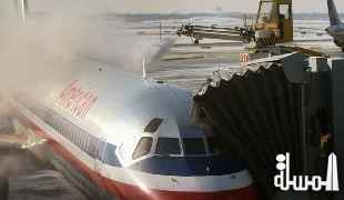 إلغاء 2505 رحلات طيران فى امريكا بسبب الطقس