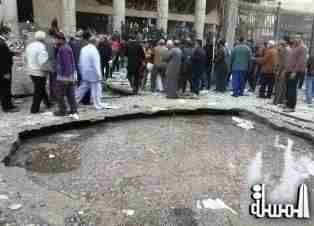 سيارة مفخخة يقودها ارهابى تنفجر فى مديرية امن القاهرة وتحطم المبنى و3 قتلى