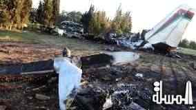 مصرع 11 شخصا في تحطم طائرة عسكرية ليبية في تونس