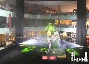 مركز مول دبى يعرض ديناصور عمره 150 مليون عاما