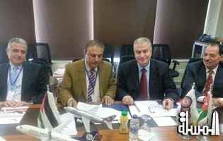 اكاديمية الشرق الاوسط والاردنية للطيران توقعان اتفاقية تدريب
