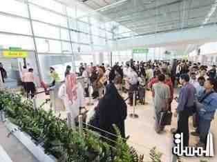 ارتفاع حركة المسافرين بمطار ابوظبى الدولى خلال شهر فبراير 15.6 %