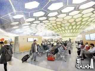 مطار أبوظبى يسجل 6.18 مليون مسافر خلال 4 أشهر