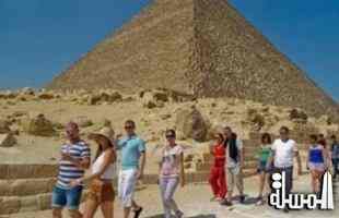 21.9 % تراجع نسبة السياح الى مصر خلال ابريل الماضى