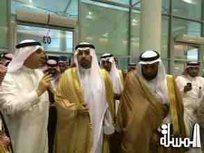 الامير مشعل يتفقد صالات الحج والعمرة في مطار الملك عبدالعزيز الدولي