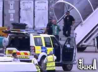 مقاتلات  بريطانية تصطحب طائرة قطرية الى مطار مانشستر بانجلترا للاشتباه فى وجود ارهابى