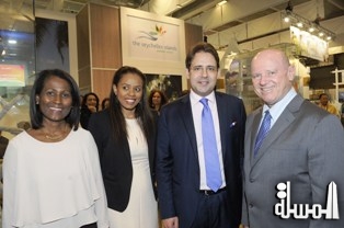 At IFTM in Paris - French Secretary of State for Tourism, Matthias Feckl meets Alain St.Ange, the Seychelles Minister for Tourism and Culture