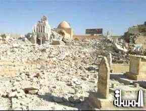 داعش يفجر مسجدا وكنيسة بتكريت العراقية من أقدم المعالم الإسلامية والمسيحية