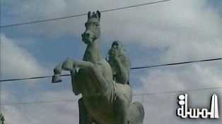 اختفاء تمثال عمر المختار غرب طرابلس