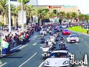 مهرجان دبي للسيارات يحطم أرقام «جينيس» القياسية