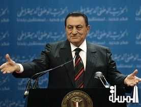 وكالات تنفى نبأ وفاة حسنى مبارك وترجح  دخول  الرئيس السابق فى غيبوبة