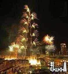 دبي‬ تنفق نصف مليار دولار على احتفالات العام الجديد