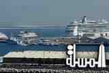 ميناء راشد يستقبل 5 سفن سياحية في يوم واحد
