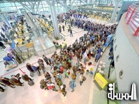 إلغاء ربع رحلات مطار هامبورج بسبب اضراب موظفى الامن