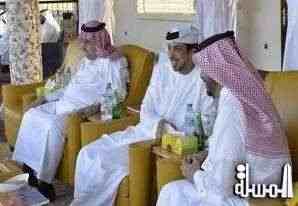 منصور بن زايد يشهد بطولة أبوظبي الدولية لجمال الخيول العربية