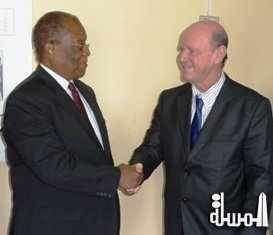 Prime Minister of Swaziland and Seychelles Minister of Tourism and Culture meet as island's Minister spend a day's working visit in Swaziland