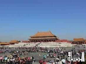 متحف القصر الإمبراطوري بالصين استقبل أكثر من 5000 شخص  في أيام الزيارة المجانية
