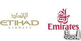طيران الإمارات تتصدر قائمة الناقلات العالمية المفضلة لرجال الأعمال والاتحاد للطيران رابعا