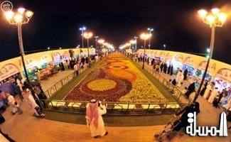 حديقة الملك فهد بالمدينة المنورة استقبلت 70 ألف زائر خلال فعاليات مهرجان الحدائق والزهور