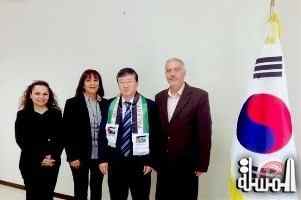 وفد من وزارة السياحة والاثار يبحث مع السفير الكوري بفلسطين التعاون المشترك