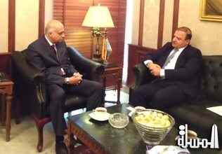 وزير السياحة يبحث مع سفير جورجيا إستضافة مصر لاحتفالية فولكلورية جورجية
