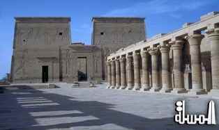 رئيس قطاع الأثار المصرية : إقامة حفل بمعبد إيزيس بفيلة