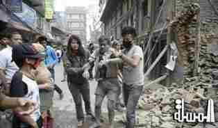 ارتفاع حصيلة ضحايا زلزال نيبال المدمر إلى 7276 قتيلا