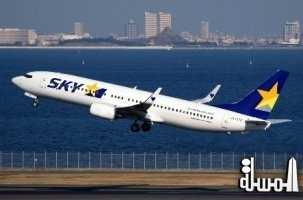 بنكان يعتزمان شراء 33% من شركة الطيران اليابانية المتعثرة سكاي مارك