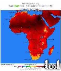 مصر تسجل أعلى درجة حرارة في العالم غداً