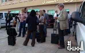 المطارات الليبية تشهد اعتصام نقابة النقل الجوي