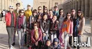 تنشيط السياحة : 48 ألف سائح صيني زاروا مصر حتى أبريل الماضى