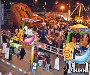 انطلاق فعاليات مهرجان أبها للتسوق رابع ايام عيد الفطر