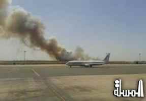 حريق بمطار محمد الخامس يؤجل هبوط طائرتين