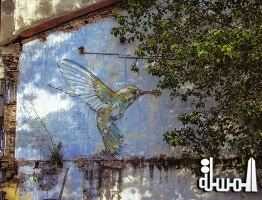 الرسوم الجدارية جذب سياحي جديد في ولاية كوالا ترنغانو الماليزية