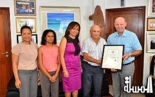 Heliconia Grove gets certified as a Seychelles Sustainable Tourism Label establishment