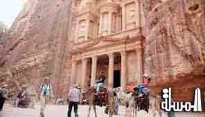 انخفاض عدد السياح إلى الأردن 14% خلال النصف الاول من العام