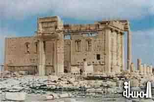 صور أقمار اصطناعية تؤكد تدمير معبد بعل شمين الاثري في تدمر