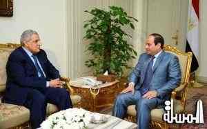 الرئيس المصرى يقبل استقالة حكومة محلب