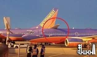 تصادم طائرتين بوينج 737 في أرض مطار دنفر الدولي