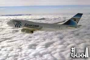 مصر للطيران تسير غداً 22 رحلة جوية لنقل 5300 حاجاً من الأراضي المقدسة
